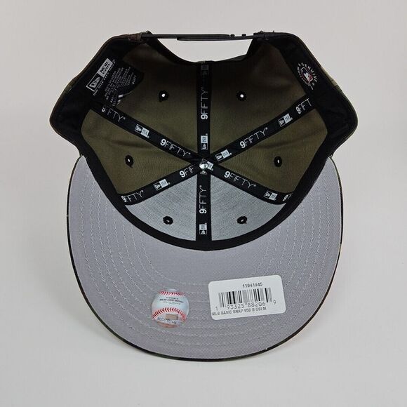 New Era 9Fifty Hat Cap MLB Boston Red Sox Woodland Camo Basic Snapback New - Picture 5 of 5
